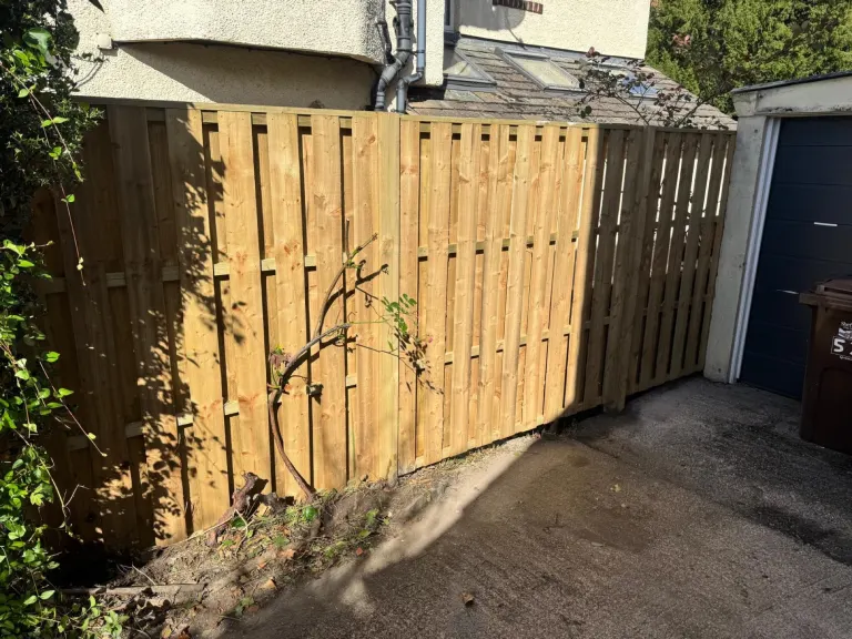 Closeboard Side Garden Fencing by Sheffield Fencing
